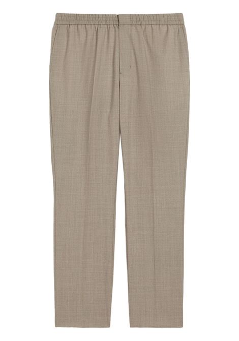 pantalone elstic waist uomo beige AMI PARIS | HTR226.WV00430952